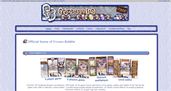 Desktop Screenshot of frozen-bubble.org
