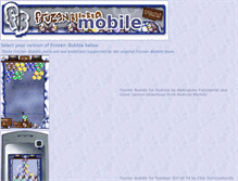 Tablet Screenshot of frozen-bubble.org